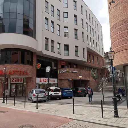 W Centrum Z Panorama Miasta דירה *